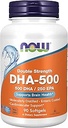 DHA-500, 90 Softgels by Now Foods (πακέτο του 2)