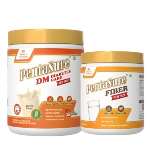 PentaSure DM Diabetic Care Vanilla-400g with PentaSure Fiber-100g