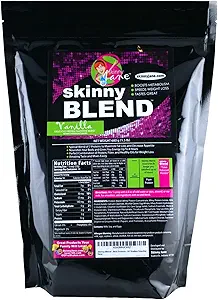 Skinny Blend – High Protein Shake for Women – Low Carb, Keto Friendly Meal Replacement – Satisfies Hunger & Boosts Energy – Creamy Vanilla – 30 Shakes
