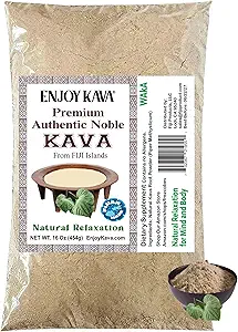 FIJI'S #1 AAA Grade Waka Kava Root Powder - 1 LB 