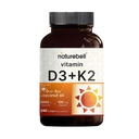 NatureBell Βιταμίνη D3 5.000 IU + K2 100 mcg, 240 Softgels 