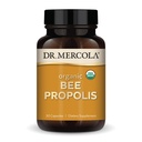 Δρ. Mercola Organic Bee Propolis, 30 Σερβιτόρες (30 κάψουλες), Συμπλήρωμα διατροφής, Υποστηρίζει την αναπνευστική υγεία, μη ΓΤΟ, Πιστοποιημένο USDA Organic