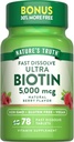 Nature's Truth Biotin 5000mcg 