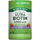 Nature's Truth Biotin 5000mcg 