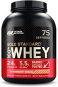 Optimum Nutrition Gold Πρότυπο 100% Whey Protein Powder, Φράουλα Μπανάνα, 5 Λίρες (Packaging May Vary)