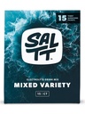 SALTT Electrolytes Powder Packets, All Things Mixed Variety Pack (15 Packets) - Μαγνήσιο, Κάλιο, Νάτριο, Ίχνη Ορυκτών - Vegan & Gluten Free - Travel Essentials - Made in USA