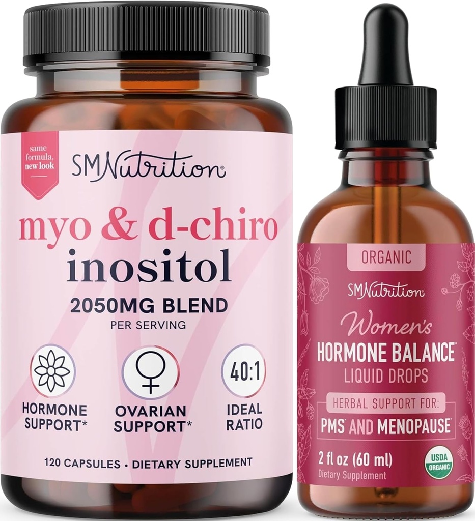 SMNutrition Herbal Hormone Balance Βάμμα & Myo-Inositol & D-Chiro Inositol 