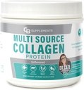Συμπληρώματα CB Multi Collagen Protein – Hydrolyzed Collagen για το Joint, Skin, Gut, Hair & Nail Health – Μη αρωματισμένη σκόνη με τύπους I, II, III, V & X – Grass-Fed & Clean – 58 Υπηρεσίες