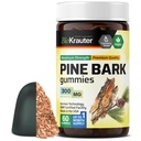 BIO KRAUTER Pine Bark Extract Gummies - 300 mg Δύναμη - 60 Vegan Chews - Γαλλικό Maritime Pine Bark Extract - Αντιοξειδωτικό συμπλήρωμα - 95% Proanthocyanidins - Pectin-based Formula