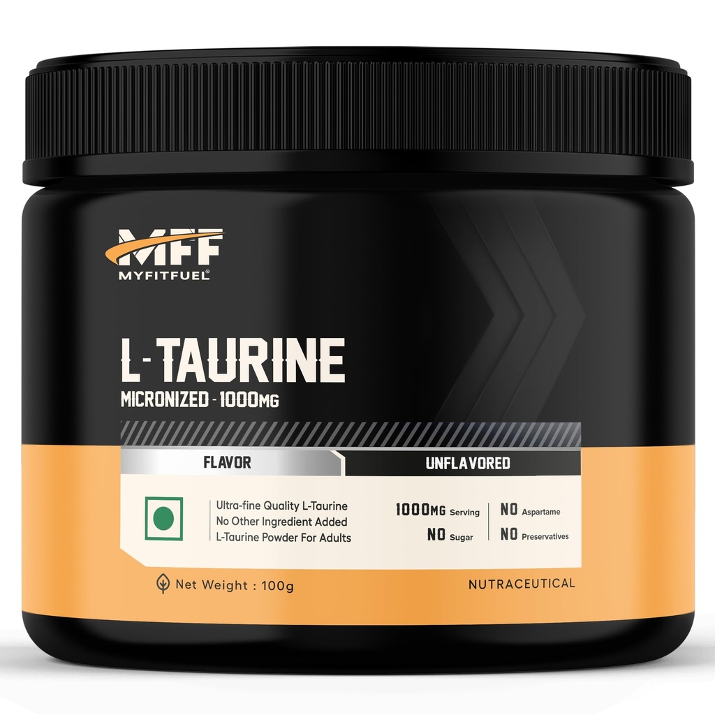 MyFitFuel L-Taurine (100 gm) Unflavoured