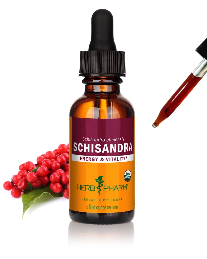 Βότανο Pharm Certified Organic Schisandra Berry Liquid Extract - 1 ουγγιά