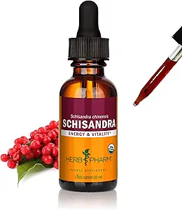 Βότανο Pharm Certified Organic Schisandra Berry Liquid Extract - 1 ουγγιά