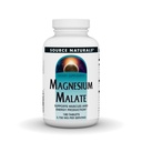 Source Naturals Μαγνήσιο Μηλεϊκό - 3750mg ανά σερβίρισμα - Essential Μαγνήσιο Συμπλήρωμα Μαλικού Οξέως - 180 δισκία
