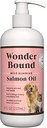   Brand - Wonder Bound Wild Alaskan Salmon Oil - Skin and Coat Support, Omega 3 Supplement for Dog and Cat , 8 fl oz