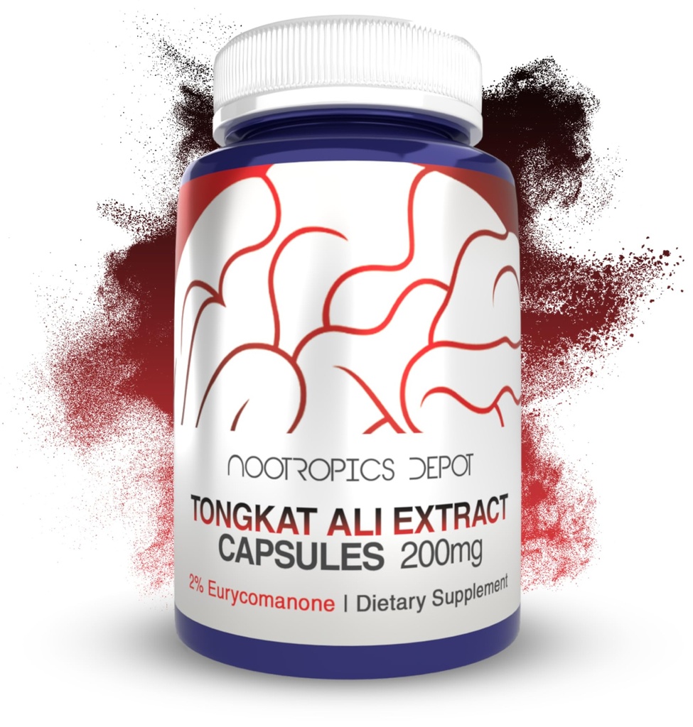 Nootropics Depot Tongkat Ali Extract Κάψουλες 200mg 