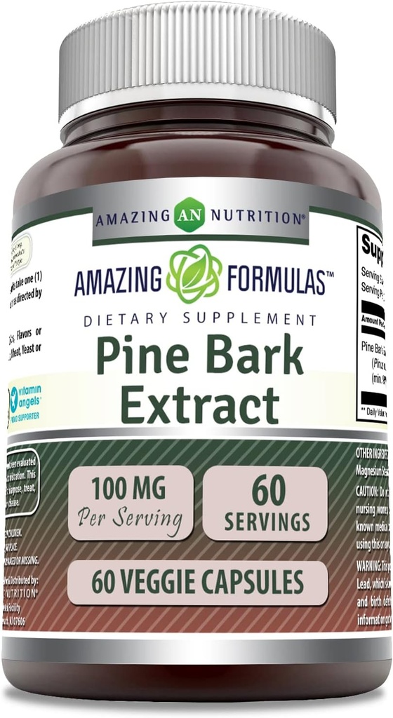 Amazing Formulas Pine Bark Extract 100 Mg 