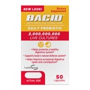 Bacid Daily Probiotic με Bacillus Coagulans, 50 Count, Digestion συμπλήρωμα για τη βελτίωση της περιστασιακής δυσκοιλιότητας