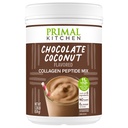 Πρωτογενούς κουζίνας σοκολάτας Collagen Fuel® ποτό μείγμα, σοκολάτα καρύδας κολλαγόνο πεπτίδια, χωρίς γαλακτοκομικά ή τεχνητά γλυκαντικά, 20 ουγγιά