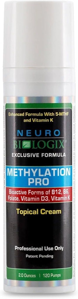 μεθυλίωση Pro Topical Cream - Advanced methylation Support with methyl folate, B6, D3 & K1 for Mood, Focus, Energy & General Well-Being - Διαδερμικό συμπλήρωμα βιταμίνης για καλύτερη απορρόφηση