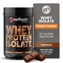 Whey Isolate Protein Powder – Post Processout Recovery Powder for Mus Recovery & Growth – 25g Protein – Εύκολα Digestible – Μη ΓΤΟ & Χωρίς γλουτένη – Σοκολάτα Γεύση – 20 Σερβιέτες (1,41 lbs)
