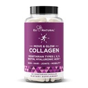 Move & Glow Collagen Χάπια για γυναίκες & άνδρες – Χορτοφαγικά Multi-Collagen (Type I-V-X) με 9 Φυτικά Superfoods για την Υγεία του Δέρματος & Κοινή Υποστήριξη – Βιοτίνη, Βιταμίνη C, Βιταμίνη Ε, 60 Χορτοφαγικές Κάψουλες