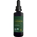 Global Healing Center - Ginseng - Βιολογικό Ακατέργαστο εκχύλισμα βοτάνων - Υγρό συμπλήρωμα Panax Drop προωθεί την ενέργεια - Κορεατική και Σιβηρία Ginseng συμπλήρωμα, Maca, Ashwagandha - Μη-GMO - 2 Fl Oz