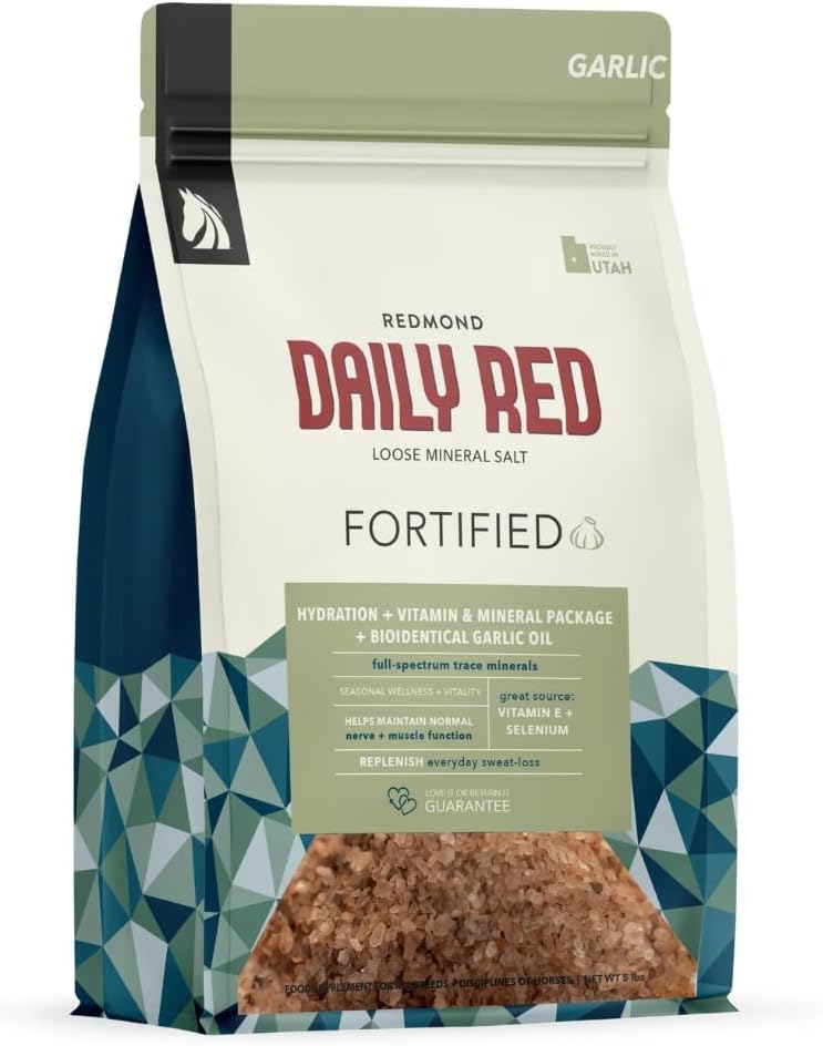 Daily Red Fortified w/Garlic - βιταμίνη ίππων & συμπλήρωμα ορυκτών 5 LB Pouch