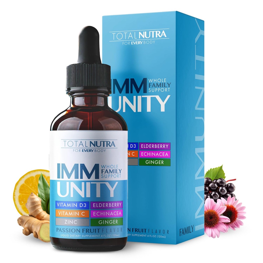 Σύνολο ανοσοποιητικών 6-σε-1 Liquid Multivitamin Supplement 