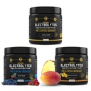 MMA Διατροφή HRDWRK - 100 Σερβιέτες Keto Ηλεκτρολυτές Ζάχαρη Ενυδάτωσης σε σκόνη - Ηλεκτρολυτική Σκόνη για την ενίσχυση της αντοχής & μείωση της κόπωσης με Electrolytes Συμπλήρωμα Σετ 3