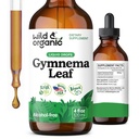 Άγρια & Βιολογικά Gymnema Sylvestre σταγόνες εκχύλισμα - Ζάχαρη-ελεύθερο Gymnema Sylvestre Συμπληρώματα - Gurmar Σκόνη με βάση Βάμμα - Vegan, Αλκοόλ-ελεύθερο φύλλα Υγρές σταγόνες - 4 fl oz