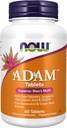 NOW Foods Supplements, ADAMTM Ανδρική Πολυβιταμίνη με Saw Palmetto, Lycope, Alpha Lipoic Acid και CoQ10, Plus Natural Resveratrol & Grape Seed Extract, 60 δισκία