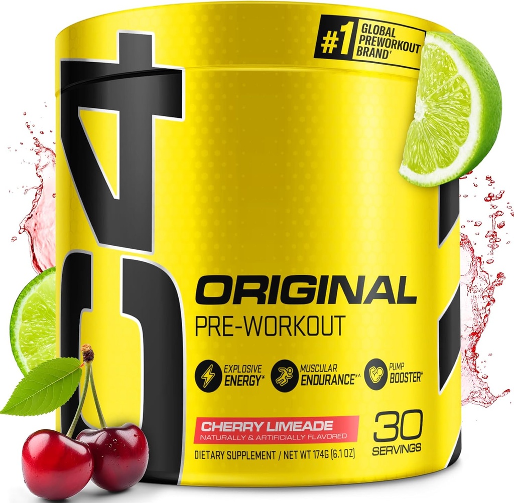 Cellucor C4 αρχικός πριν από την προπόνηση σκόνη Cherry Limeade 
