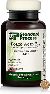 Standard Process Inc. Folic Acid B12-180 Tablets