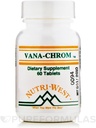 Vana- Chrom - 60 δισκία από Nutri West