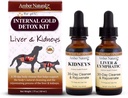 AMBER NATURALZ εσωτερικό χρυσό κιτ αποτοξίνης για σκύλους, γάτες, πουλιά, κουνέλια, και τα γουρούνια της Γουινέας 