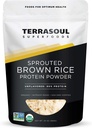 Terrasoul Superfoods Βιολογική σκόνη πρωτεΐνης καφέ ρυζιού, 1,5 Λίρες