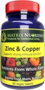 ZINC & Copper - LAB Tested for Highest Purity! Γρήγορη απορρόφηση, 100% Βιολογικά Φυσικά Συστατικά - Μαζική Ανοσολογική Υποστήριξη - Επισκευή Καρδιά & Σώμα! - Vegan Tablets (60ct)