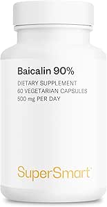 Supersmart - 90% Baicalin 500mg ανά ημέρα (Scutellaria Baicalensis) - Κινεζικό συμπλήρωμα έκχυσης Skullcap 
