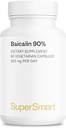 Supersmart - 90% Baicalin 500mg ανά ημέρα (Scutellaria Baicalensis) - Κινεζικό συμπλήρωμα έκχυσης Skullcap 