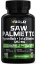 X Gold Υγεία Saw Palmetto Prostate συμπλήρωμα για τους άνδρες 