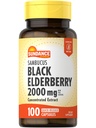Sundance Sambucus Κάψουλες Black Elderberry 