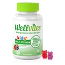 Wellvites Kids Multivitamin Gummies - Χωρίς ζάχαρη, Vegan, Non-GMO, Vitamin A, D, B6, B12 και C - Χωρίς τεχνητά γλυκαντικά, Gluten-free, Gelatin-free - 60 Count (30 Day Supply)