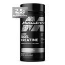 Muscletech Platinum Creatine Monohydrate Capsules - Creapure Creatine Pre & Post Workout Muscle Builder, Muscle Recovery & Energy Boosting Supplement for Men & Women - 100 Veggie Pills
