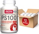 Jarrow Formulas PS100 Phosphatidylserine 100 mg, Συμπλήρωμα διατροφής για την υποστήριξη της υγείας του εγκεφάλου και της γνώσης, 30 Softgels, 10-30 ημέρα προσφοράς, πακέτο των 12