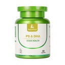L-θρεονικό μαγνήσιο -100mg, DHA-100mg, Phosphatidylserine-40mg, Συμπληρώματα σύμπλοκου μαγνησίου για την υγεία και τη γνωστική υποστήριξη ηλικιωμένων παιδιών Βελτίωση του εγκεφάλου - 60 κάψουλες