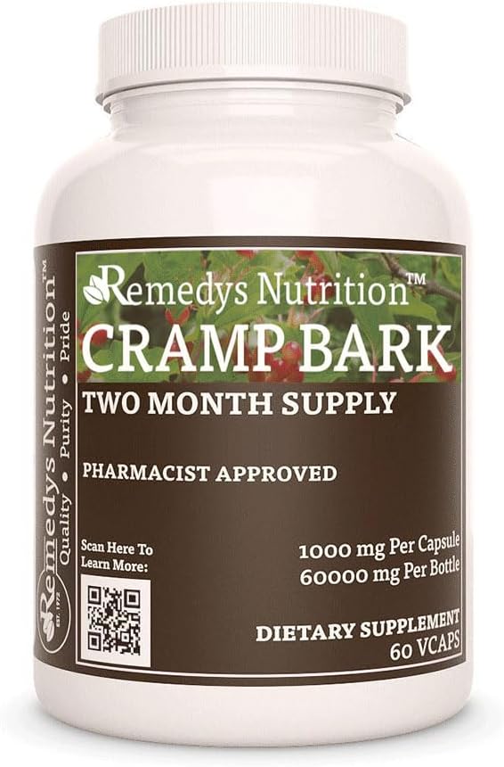 Διατροφή του Remedy Cramp Bark 