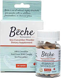 100% Sea Cucumber Powder Capsule 30Caps