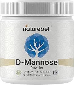 NatureBell D Mannose Powder, 12oz 