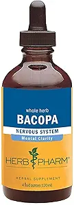 Βότανο Pharm Certified Organic Bacopa Liquid Extract for Brain Support - 4 Ουγγιά