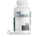 Bronson Zinc Lozenges Αντιοξειδωτικό & ανοσοποιητικό συμπλήρωμα υποστήριξης Λεμόνι Γεύση, 180 Μασώμενα δισκία